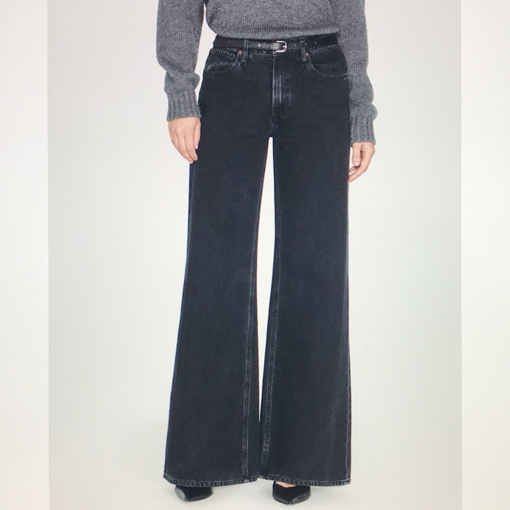Frame easy wide flare jeans Inkwell 24 - Picture 15 of 16
